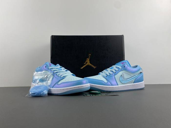 Air Jordan 1 Low SE Aquarius Blue (GS) FN7366-400