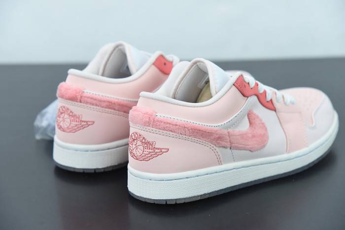 Air Jordan 1 Low White Pink Grey DM5443-666