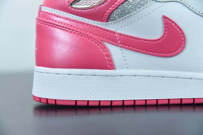 Air Jordan 1 Mid GS ‘Platinum Pink’ – 555112-109