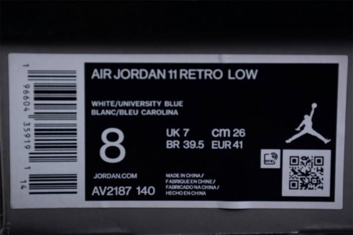 Air Jordan 11 Low AV2187-140