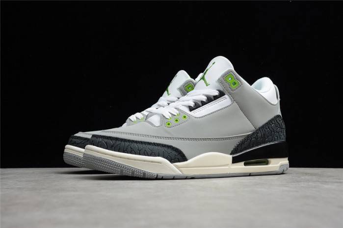 Air Jordan 3 Chlorophyll Tinker 136064-006