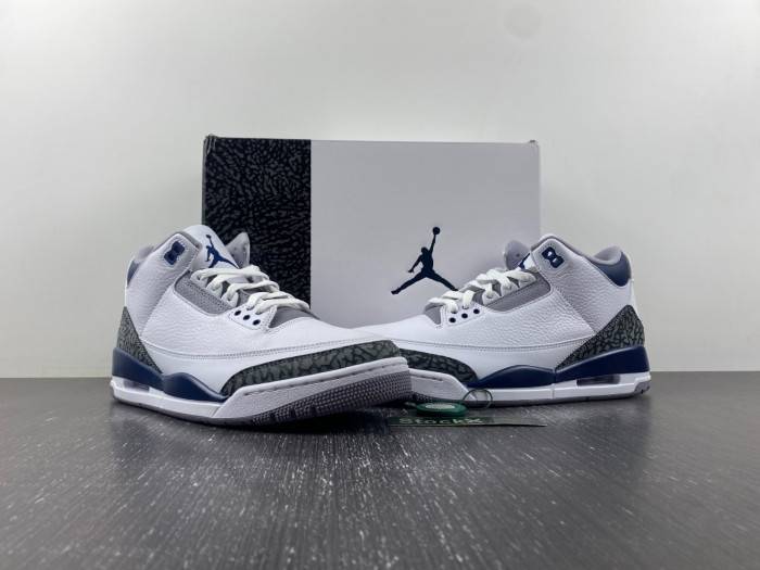 Air Jordan 3 “Midnight Navy”CT8532-140