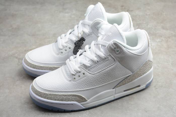 Air Jordan 3 Retro PS Triple White136064-111
