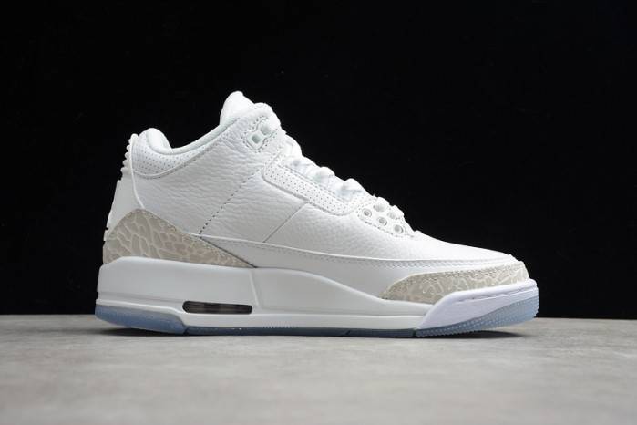 Air Jordan 3 Retro PS Triple White136064-111