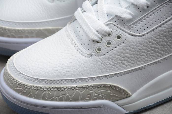 Air Jordan 3 Retro PS Triple White136064-111
