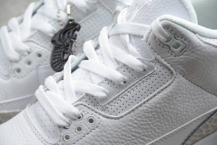 Air Jordan 3 Retro PS Triple White136064-111