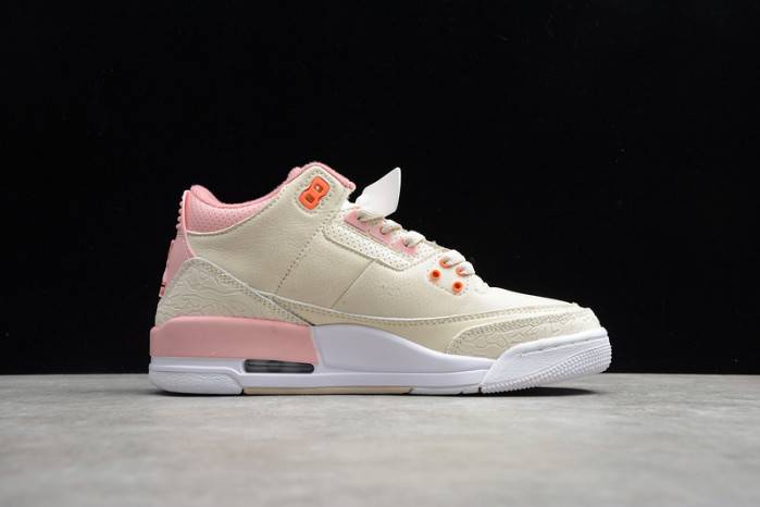 Air Jordan 3 Retro WMNS “Sail/Rust Pink” CK9246-116
