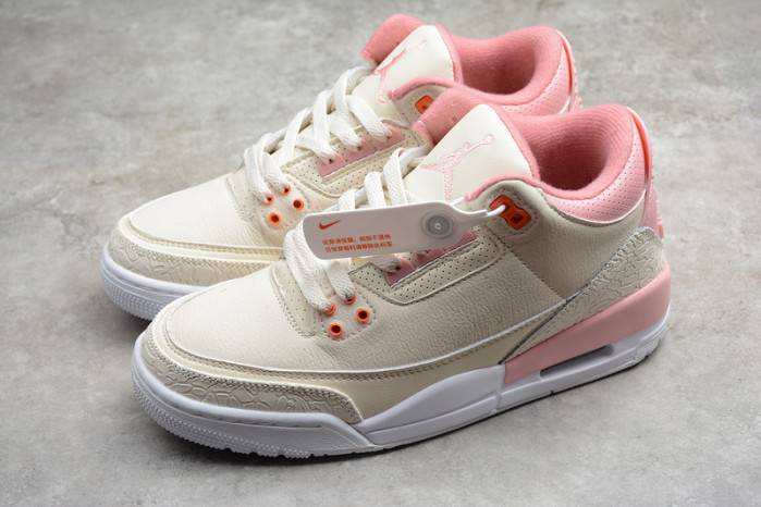 Air Jordan 3 Retro WMNS “Sail/Rust Pink” CK9246-116