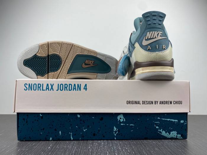 Air Jordan 4 Snorlax Custom