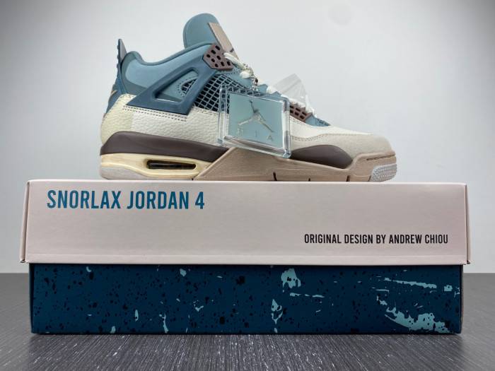 Air Jordan 4 Snorlax Custom