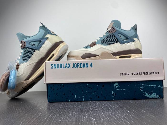 Air Jordan 4 Snorlax Custom