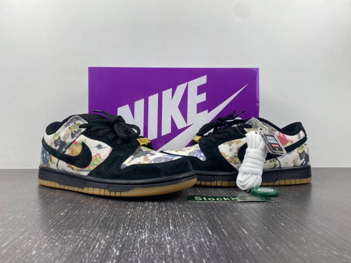 dunk sb S*p*e × nike dunk low rammellzee fd8778-001