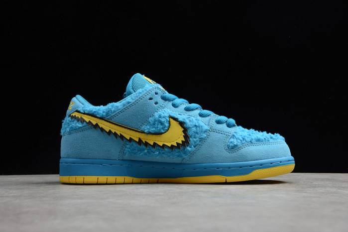 Grateful Dead Nike SB Dunk Low Blue Bear CJ5378-400
