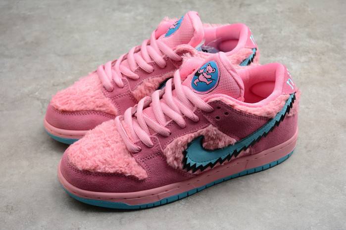 Grateful Dead Nike SB Dunk Low Pink Bear CJ5378-600