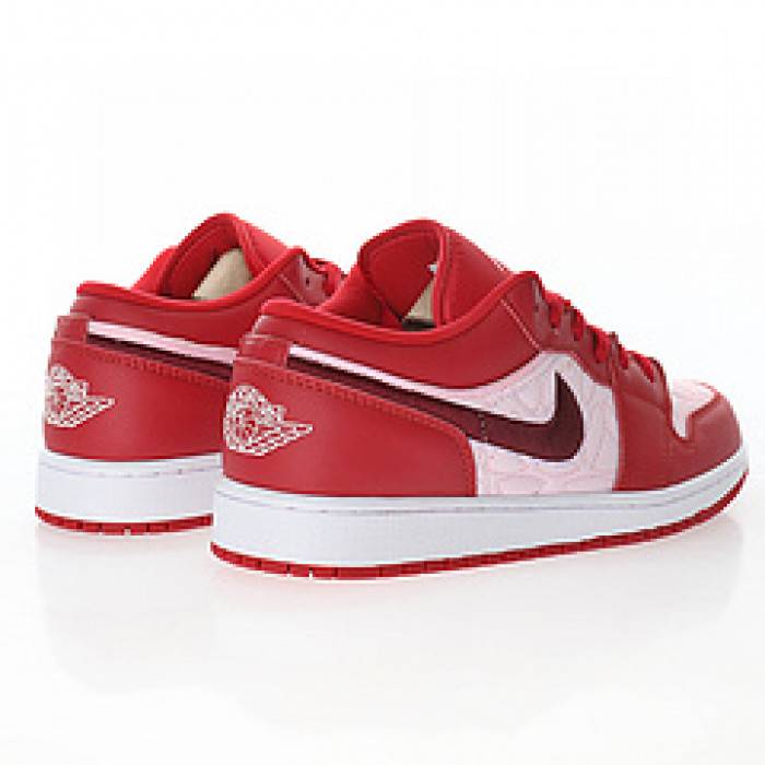 Jellyfish Jordan 1 Low SE Red Quilt DB3621-600