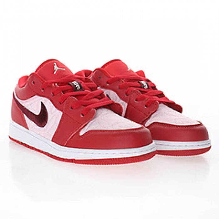 Jellyfish Jordan 1 Low SE Red Quilt DB3621-600