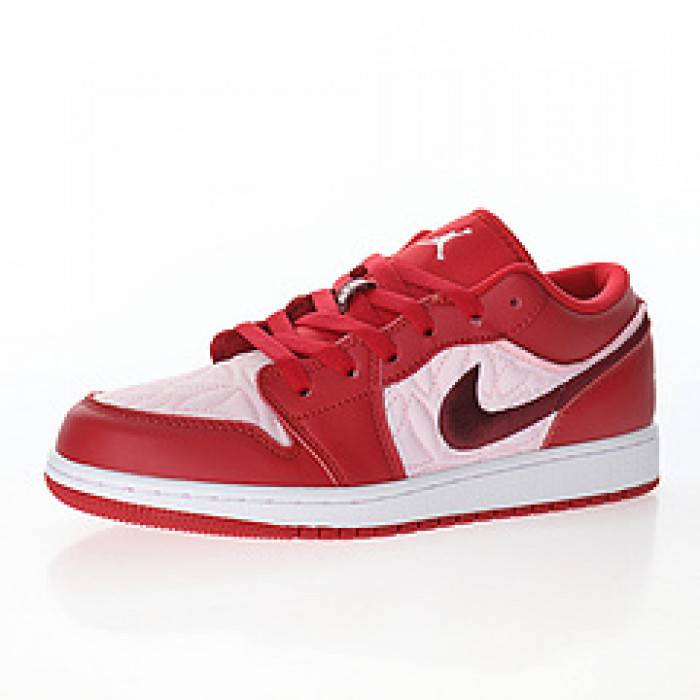 Jellyfish Jordan 1 Low SE Red Quilt DB3621-600