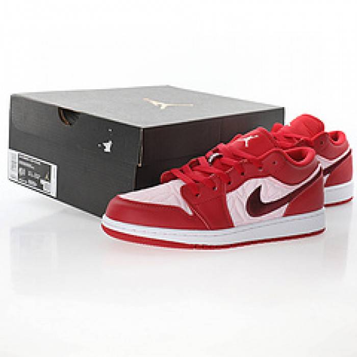 Jellyfish Jordan 1 Low SE Red Quilt DB3621-600
