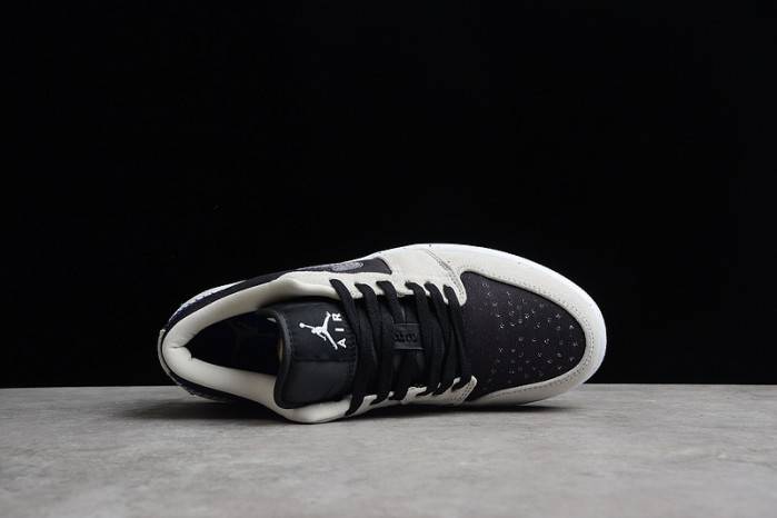 Jordan 1 Low Crater Black Grey DM4657-001