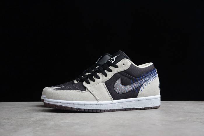 Jordan 1 Low Crater Black Grey DM4657-001