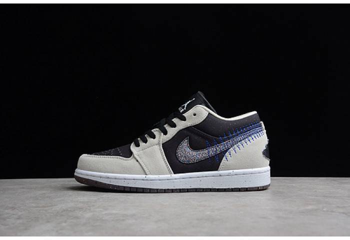 Jordan 1 Low Crater Black Grey DM4657-001