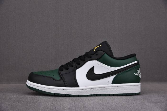 Jordan 1 Low Green Toe 553558-371