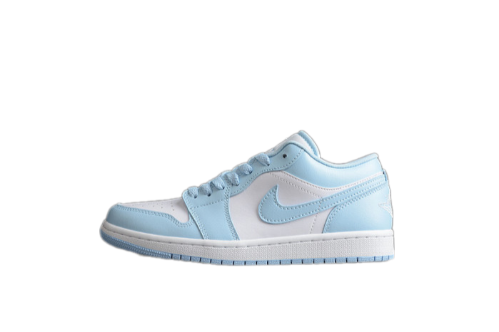 Jordan 1 Low White Ice Blue (Women’s) DC0774-141