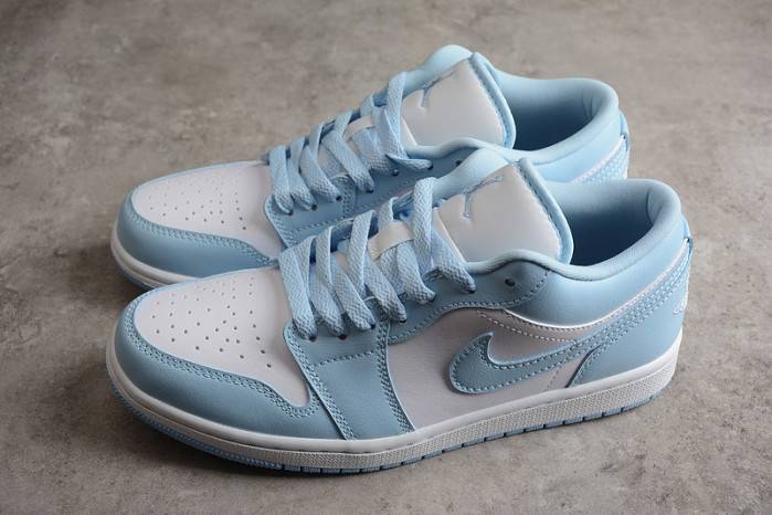 Jordan 1 Low White Ice Blue (Women’s) DC0774-141