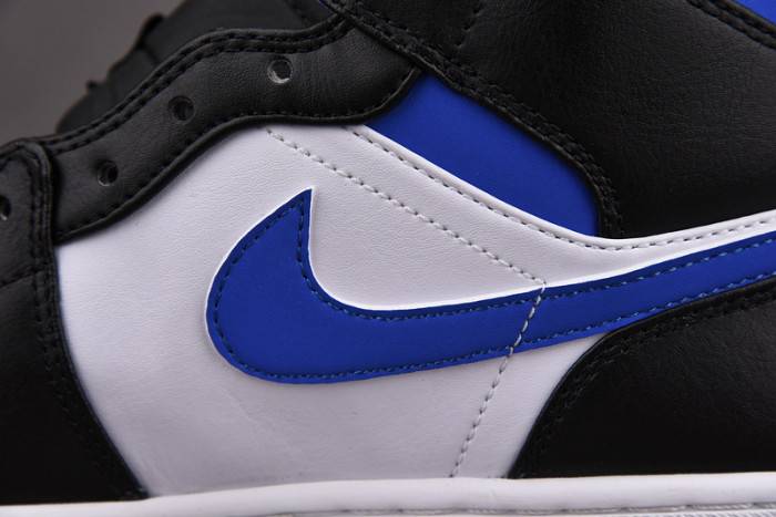 Jordan 1 Mid White Black Royal – 554724-140