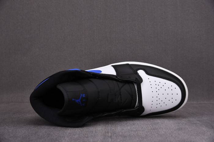 Jordan 1 Mid White Black Royal – 554724-140