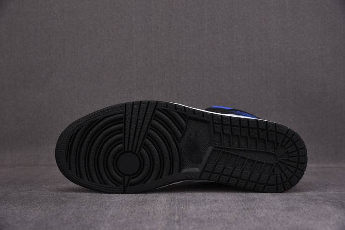 Jordan 1 Mid White Black Royal – 554724-140