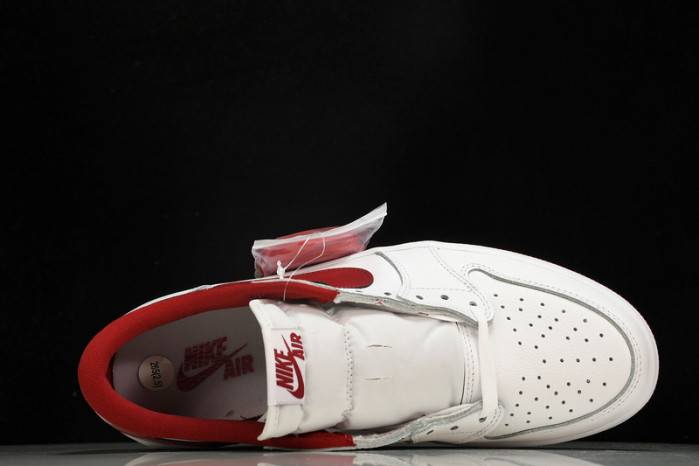 Jordan 1 Retro Low White Varsity Red 705329-101