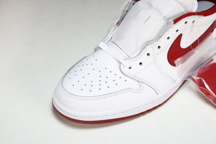 Jordan 1 Retro Low White Varsity Red 705329-101