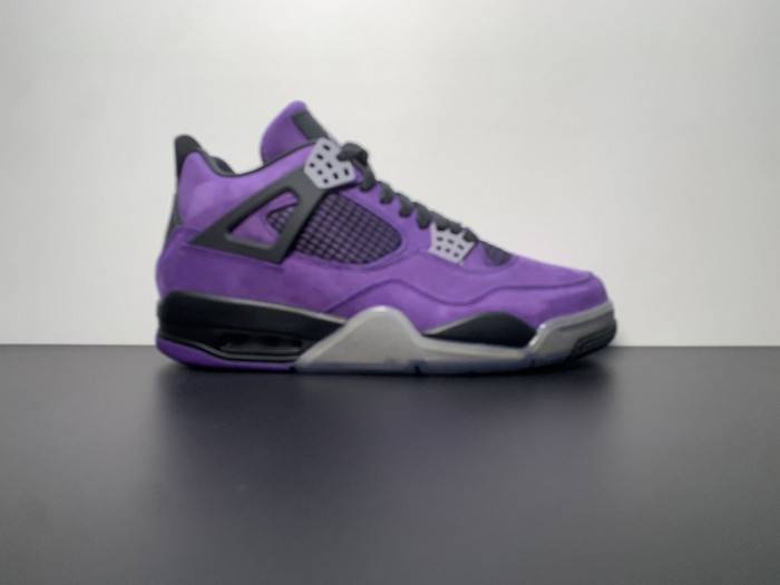 Jordan 4 Retro Travis Scott Purple (Friends and Family) 766296-LN4