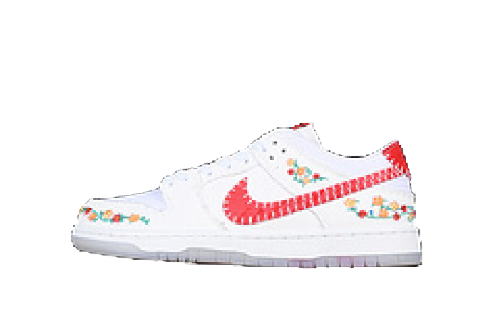 N7 x Nike SB Dunk Low Opti Yellow and University Red FD6951-700