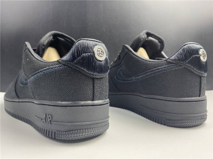 Nike Air Force 1 Low Stussy Black CZ9084-001