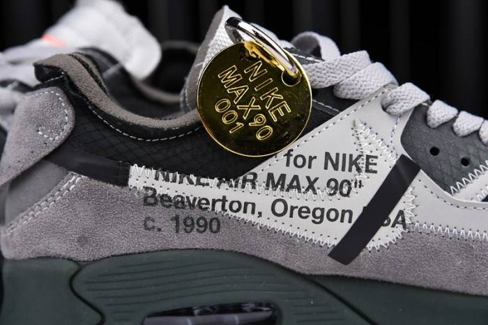 Nike Air Max 90 Essential Grey Suede AJ1285-025