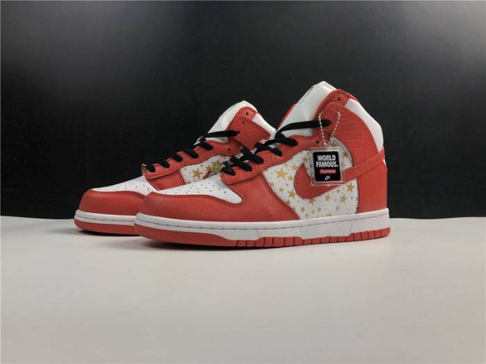 Nike Dunk High Pro SB Red Stars 307385-161