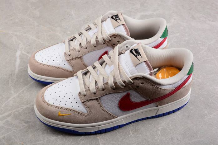 Nike Dunk Low Light Iron Ore Red Blue DV3497-001