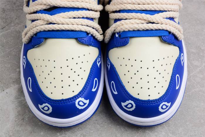 Nike Dunk Low Retro Black Hyper Cobalt DD1391-001