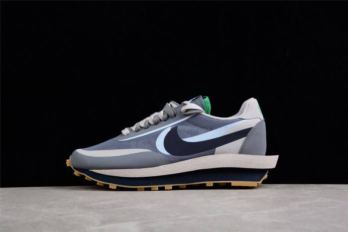 Nike LD Waffle Sacai CLOT Kiss of Death 2 Cool Grey -DH3114-001
