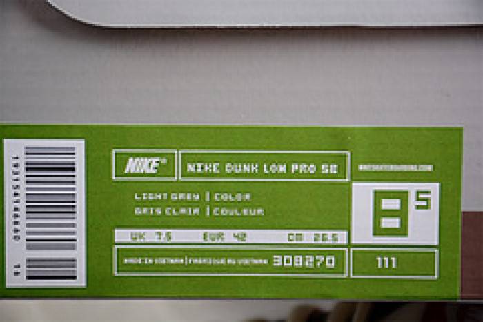 Nike Sb Dunk Low Paris 308270-111