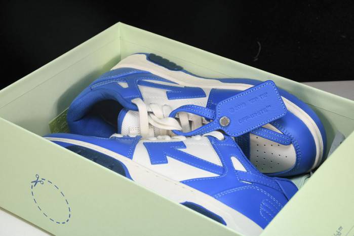 OFF-WHITE OOO Low Tops blue