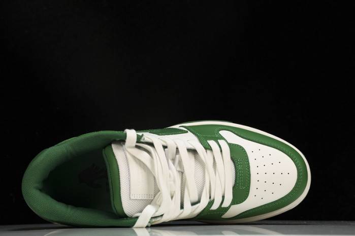 OFF-WHITE Out Of Office “OOO” Low Tops Green White 236121002
