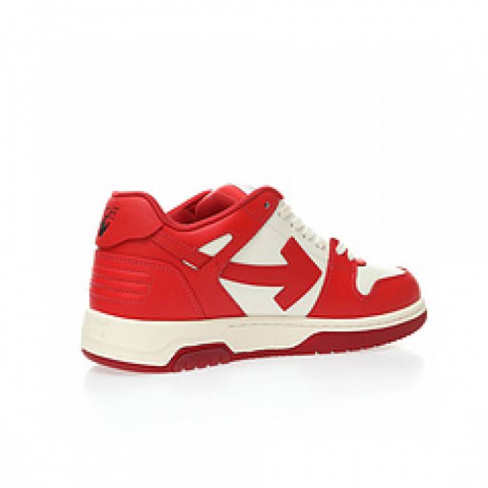 OFF-WHITE Out Of Office “OOO” Low Tops Red 239311708