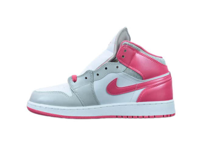 Air Jordan 1 Mid GS ‘Platinum Pink’ – 555112-109
