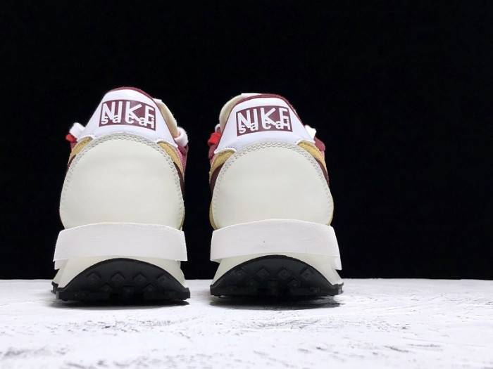 Sacai x Nike LVD Waffle Daybreak SWH Pink Red White BV0073-500