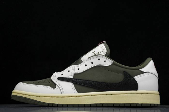Travis Scott Air Jordan 1 Low Olive DM7866-200
