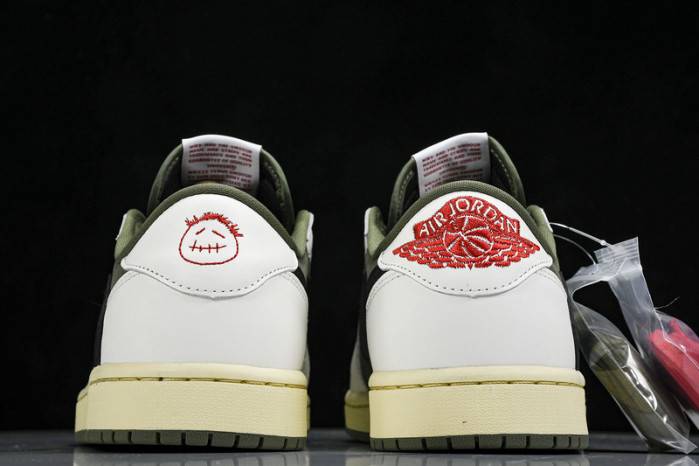 Travis Scott Air Jordan 1 Low Olive DM7866-200