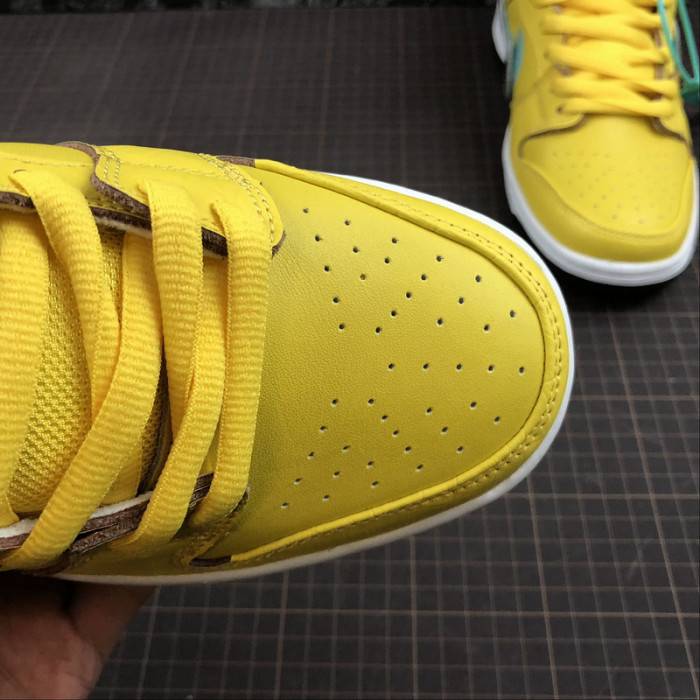 nike sb dunk low Di*m*nd s*pply co canary Di*m*nd (friends and family) bv1310-700